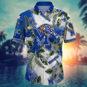 Memphis Tigers NCAA Flower Hawaii Shirt For Fans Ver 1