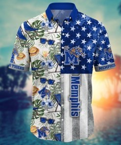 Memphis Tigers NCAA Flower Hawaii Shirt For Fans Ver 10