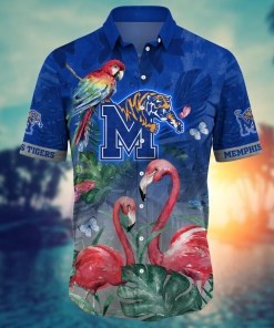 Memphis Tigers NCAA Flower Hawaii Shirt For Fans Ver 12
