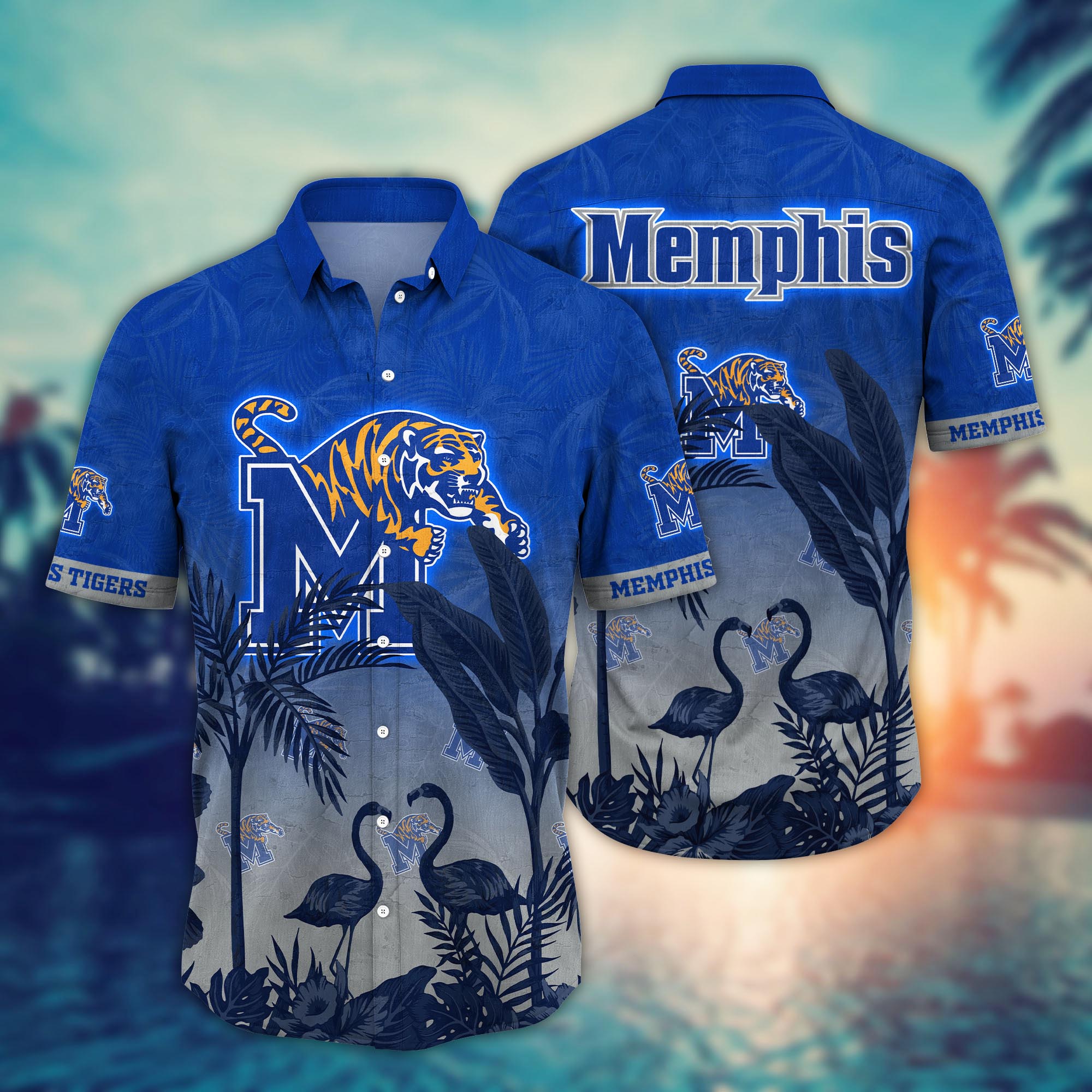Memphis Tigers NCAA Flower Hawaii Shirt For Fans Ver 13