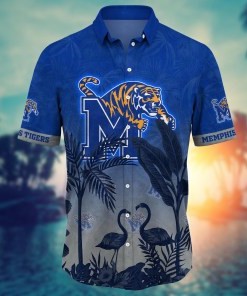 Memphis Tigers NCAA Flower Hawaii Shirt For Fans Ver 13