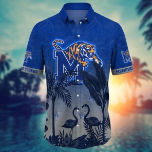 Memphis Tigers NCAA Flower Hawaii Shirt For Fans Ver 13