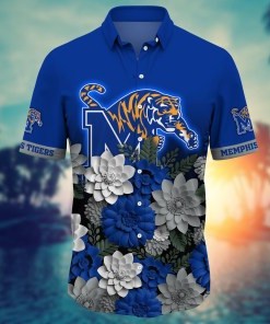 Memphis Tigers NCAA Flower Hawaii Shirt For Fans Ver 14
