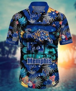 Memphis Tigers NCAA Flower Hawaii Shirt For Fans Ver 16