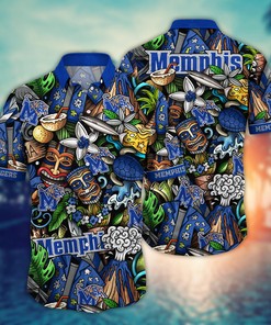Memphis Tigers NCAA Flower Hawaii Shirt For Fans Ver 17