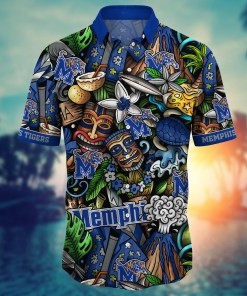 Memphis Tigers NCAA Flower Hawaii Shirt For Fans Ver 17