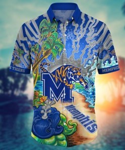Memphis Tigers NCAA Flower Hawaii Shirt For Fans Ver 2