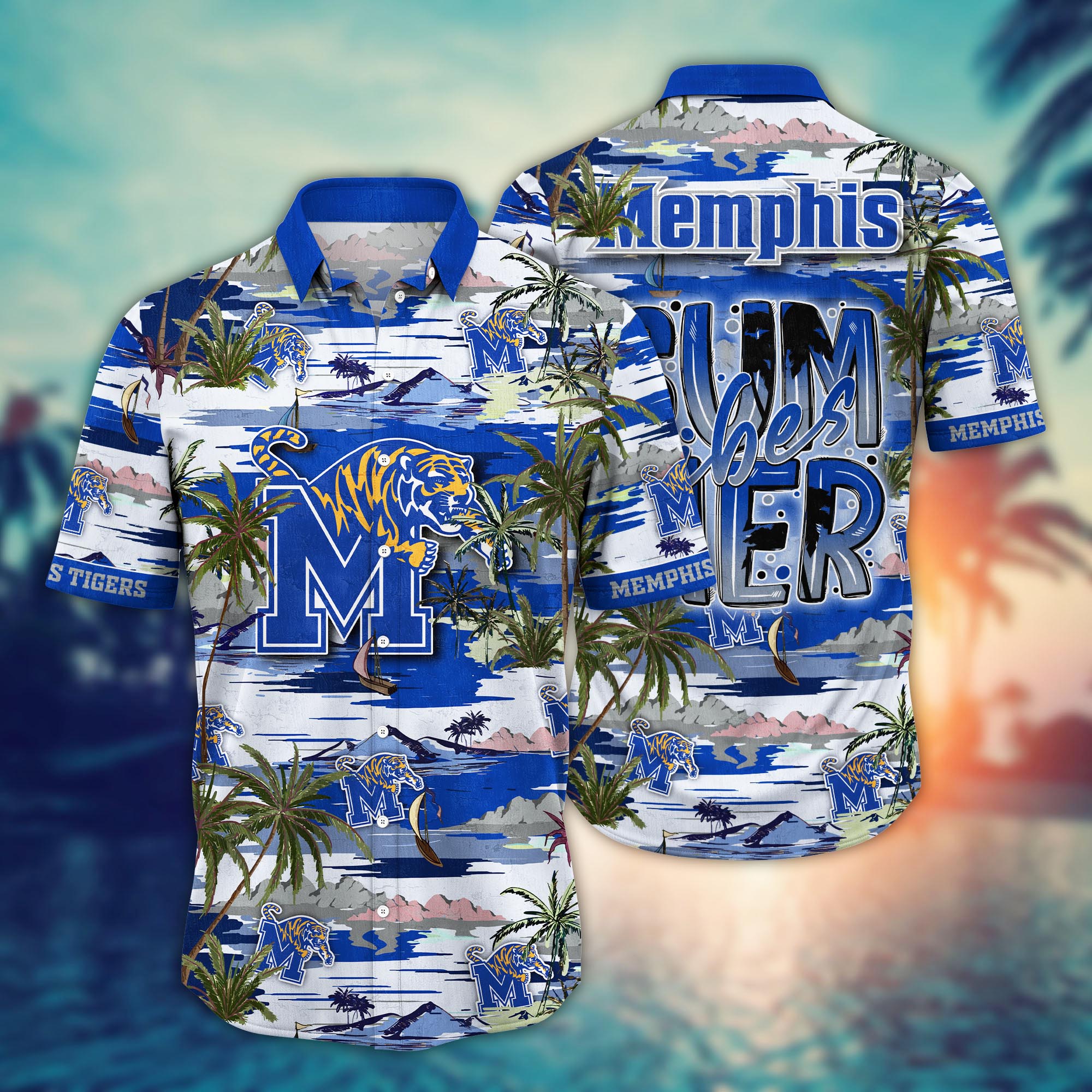 Memphis Tigers NCAA Flower Hawaii Shirt For Fans Ver 21