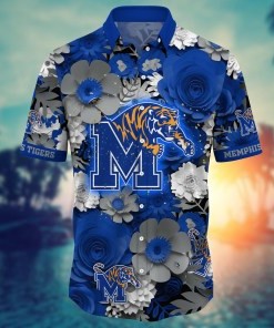 Memphis Tigers NCAA Flower Hawaii Shirt For Fans Ver 28