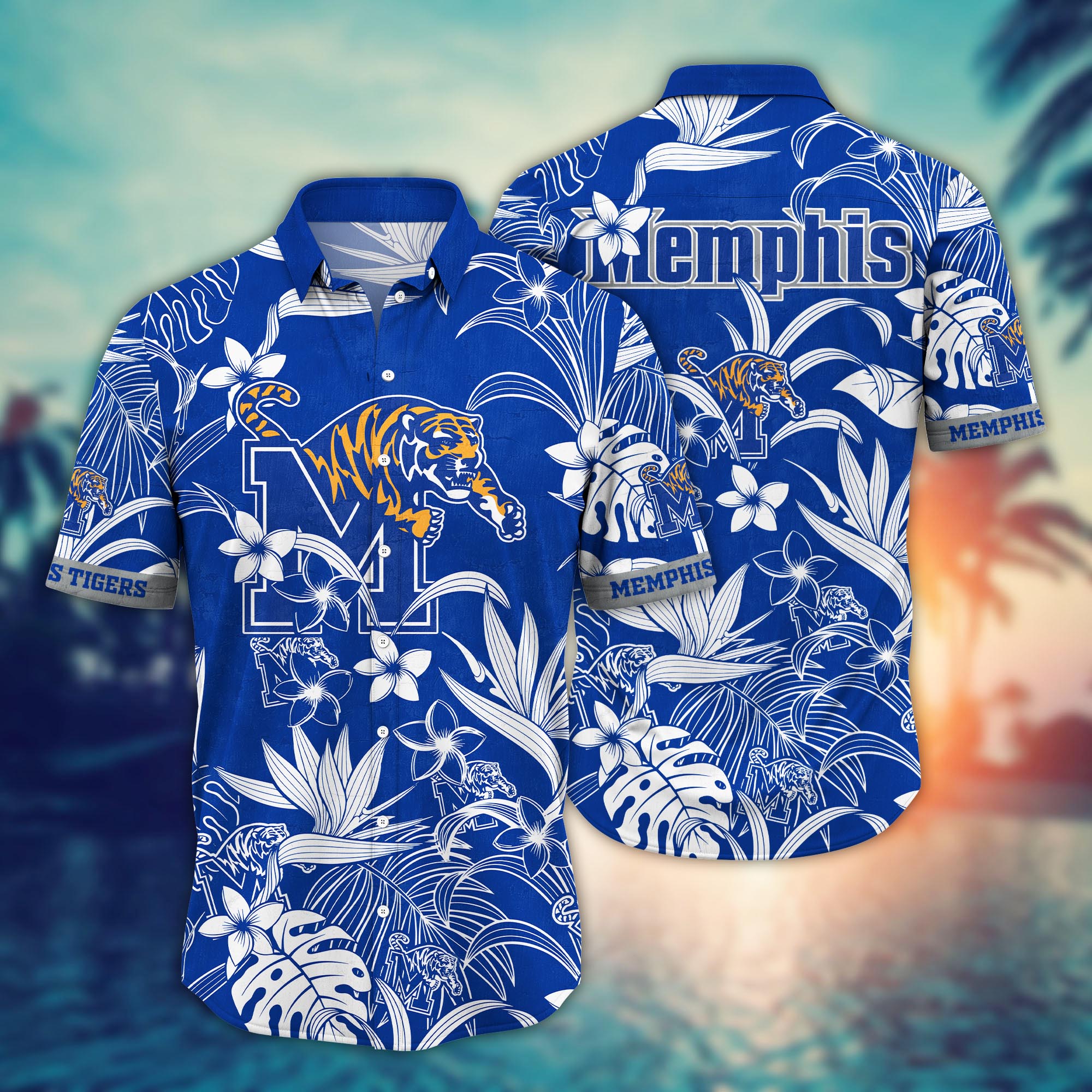 Memphis Tigers NCAA Flower Hawaii Shirt For Fans Ver 29