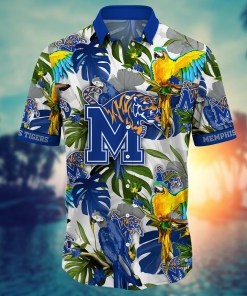 Memphis Tigers NCAA Flower Hawaii Shirt For Fans Ver 3
