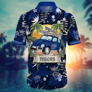 Memphis Tigers NCAA Flower Hawaii Shirt For Fans Ver 32
