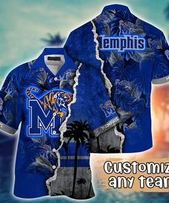 Memphis Tigers NCAA Flower Hawaii Shirt For Fans Ver 36