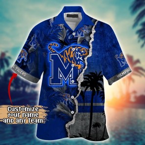Memphis Tigers NCAA Flower Hawaii Shirt For Fans Ver 36