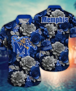 Memphis Tigers NCAA Flower Hawaii Shirt For Fans Ver 37