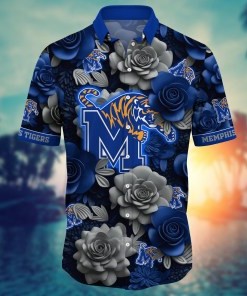 Memphis Tigers NCAA Flower Hawaii Shirt For Fans Ver 37