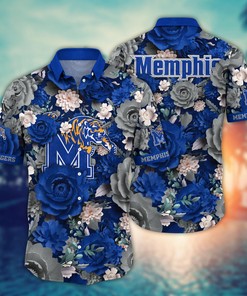 Memphis Tigers NCAA Flower Hawaii Shirt For Fans Ver 8
