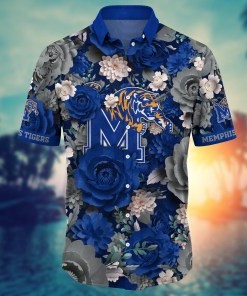 Memphis Tigers NCAA Flower Hawaii Shirt For Fans Ver 8