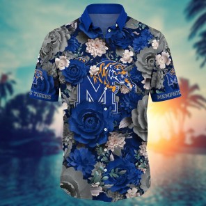 Memphis Tigers NCAA Flower Hawaii Shirt For Fans Ver 8