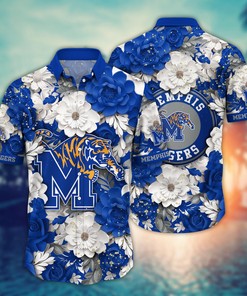 Memphis Tigers NCAA Flower Hawaii Shirt For Fans Ver 9