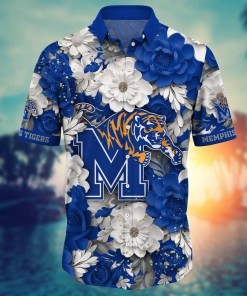 Memphis Tigers NCAA Flower Hawaii Shirt For Fans Ver 9
