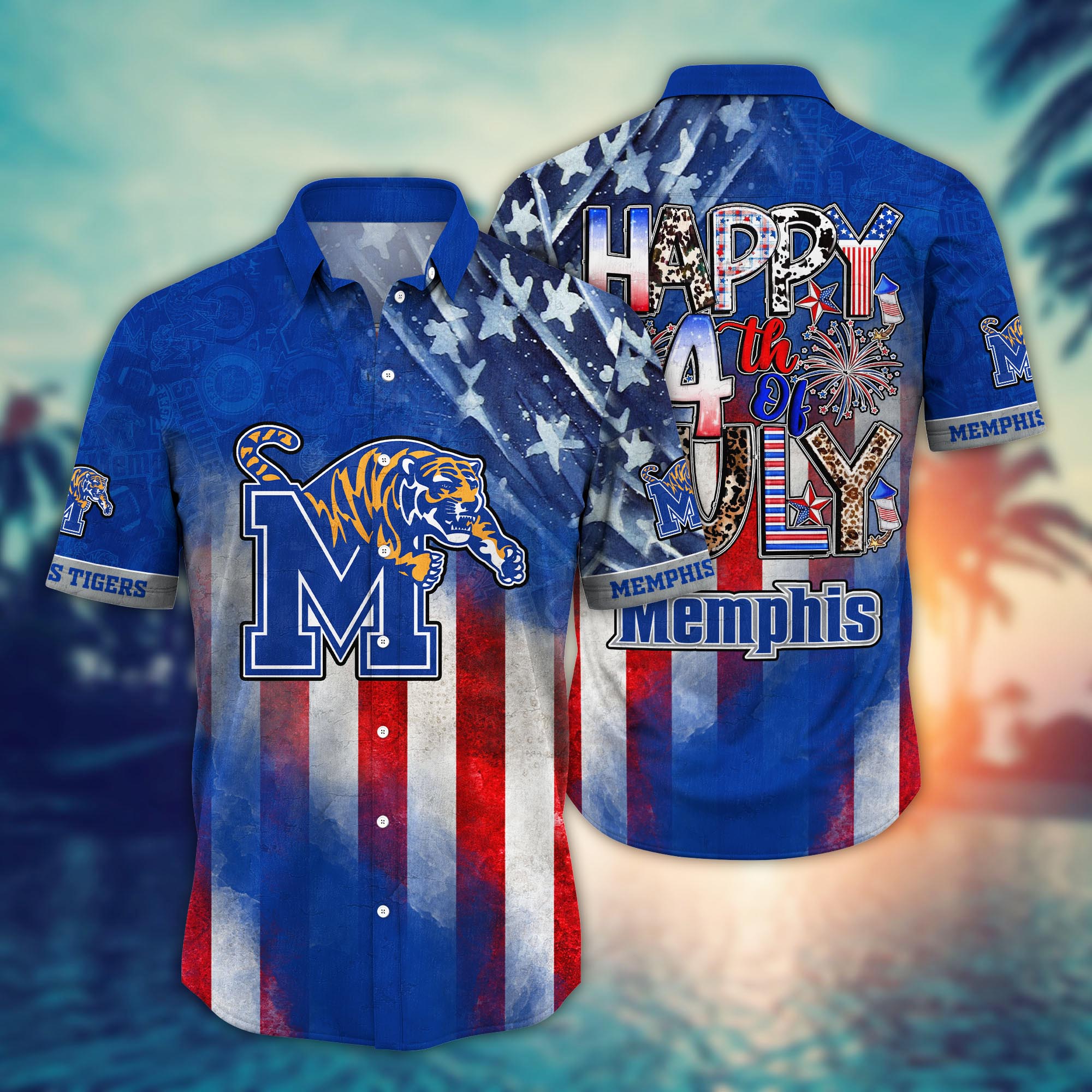 Memphis Tigers NCAA Hawaii Shirt Ver 1