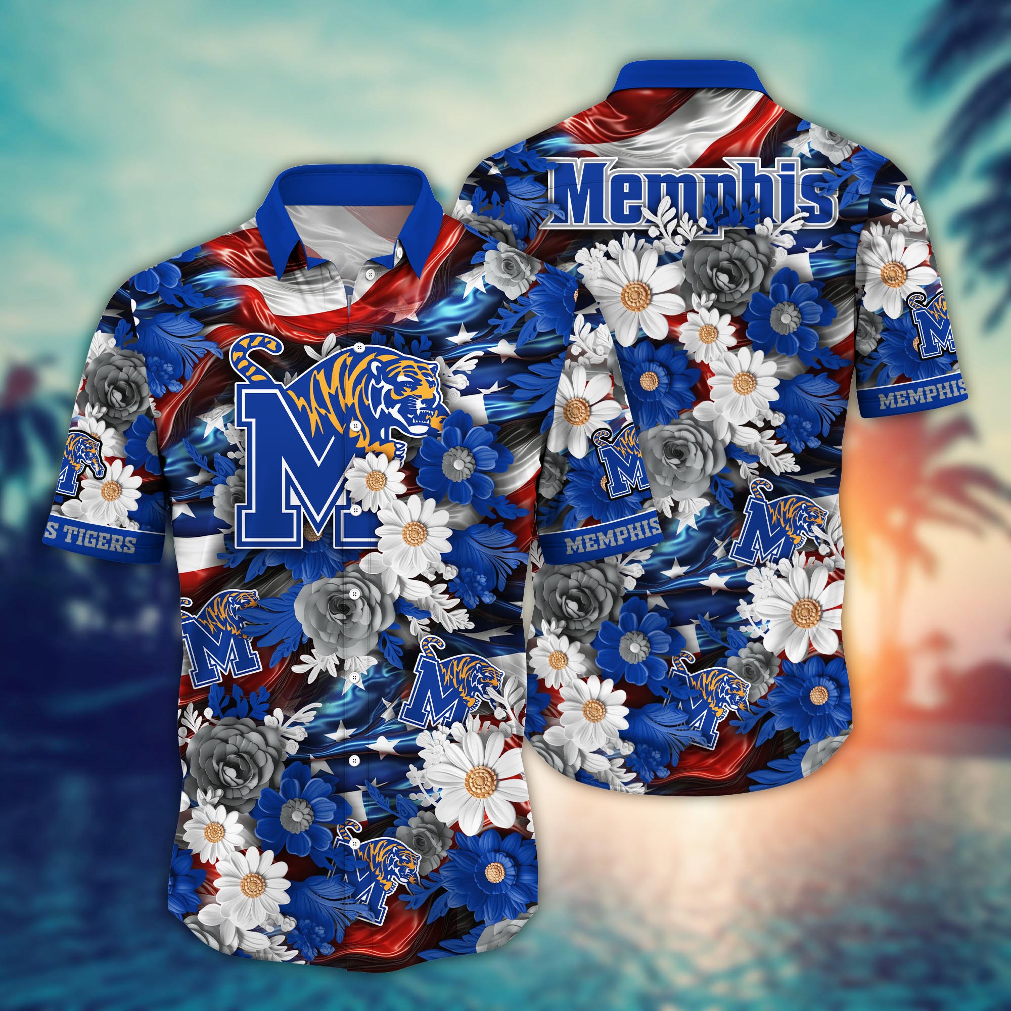 Memphis Tigers NCAA Hawaii Shirt Ver 2