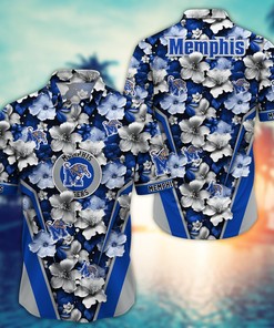 Memphis Tigers NCAA Hawaiian Shirt, Aloha Shirt Ver 2