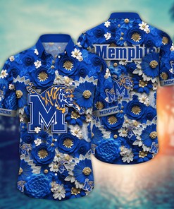 Memphis Tigers NCAA Hawaiian Shirt for This Summer Customize Shirt Any Team