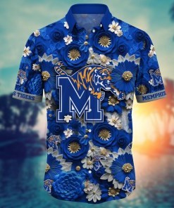 Memphis Tigers NCAA Hawaiian Shirt for This Summer Customize Shirt Any Team