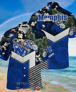 Memphis Tigers NCAA Tropical Hawaiian Shirts