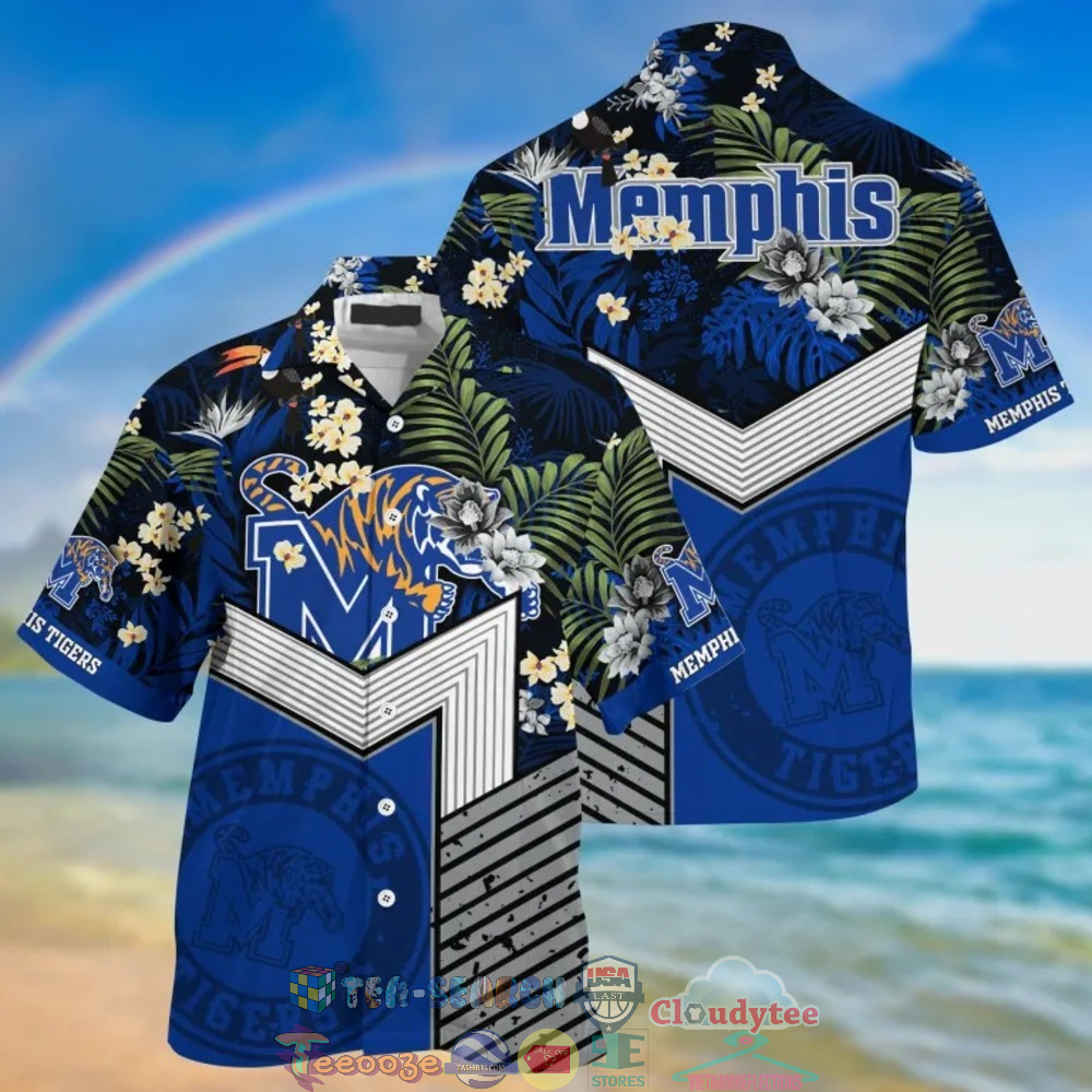 Memphis Tigers NCAA Tropical Hawaiian Shirts
