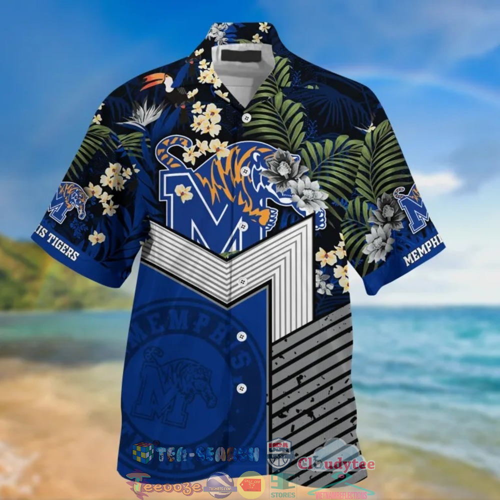 Memphis Tigers NCAA Tropical Hawaiian Shirts