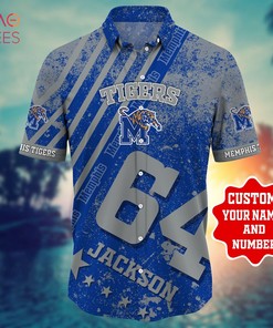 Memphis Tigers Personalized Hawaiian Shirt