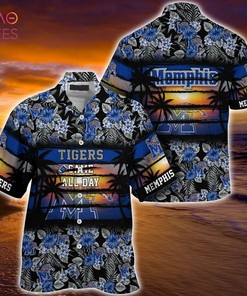 Memphis Tigers Summer Hawaiian Shirt, Floral Pattern for Sports Enthusiast This Year