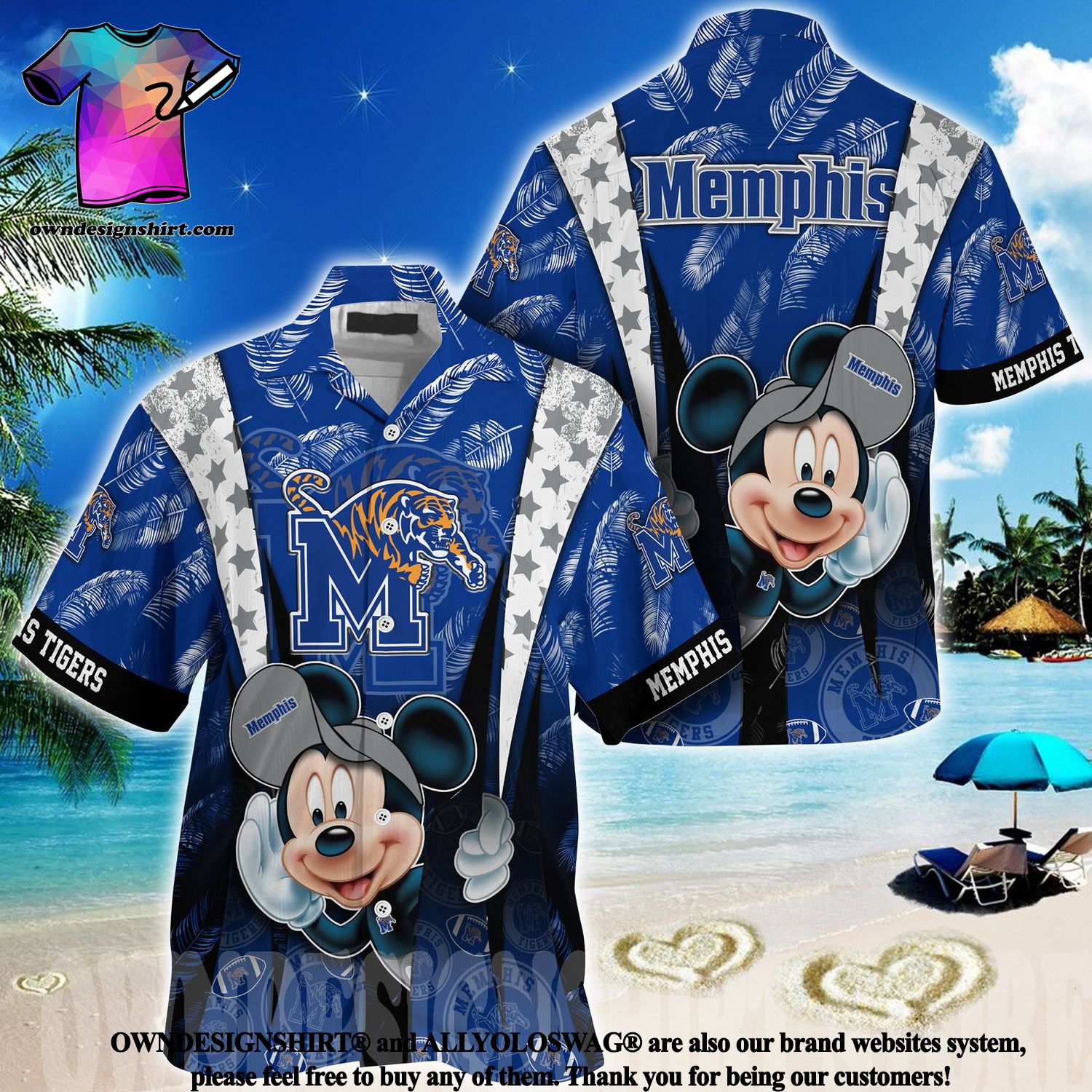 Memphis Tigers Summer Hawaiian Shirt for Your Loved Ones This Season