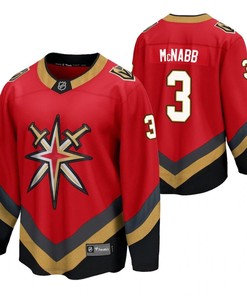Men Vegas Golden Knights 3 Brayden McNabb 2023 Special Edition Red Jersey Jersey