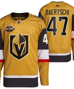 Men Vegas Golden Knights 47 Sven Baertschi Primegreen Black Jersey 2023 All-Star Jersey