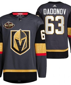 Men Vegas Golden Knights 63 Evgenii Dadonov Alternate Primegreen Black Jersey 2023 All-Star Jersey