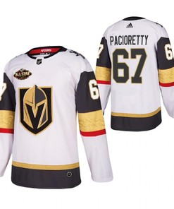 Men Vegas Golden Knights 67 Max Pacioretty 2023 All-Star White Jersey Away Jersey
