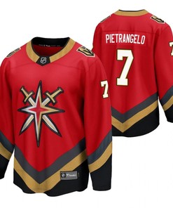 Men Vegas Golden Knights 7 Alex Pietrangelo 2023 Special Edition Red Jersey Jersey