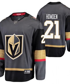 Men Vegas Golden Knights Brett Howden 21 2023 Jersey Black Home Jersey