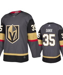 Men Vegas Golden Knights Oscar Dansk 35 Home Black Jersey Jersey