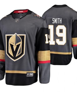 Men Vegas Golden Knights Reilly Smith 19 Gray Home Breakaway Player Jersey Jersey