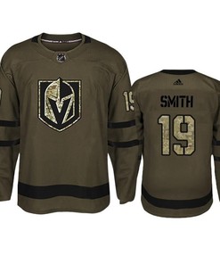 Men Vegas Golden Knights Reilly Smith 19 Military Camo Jersey Jersey