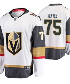 Men Vegas Golden Knights Ryan Reaves 75 Player Away White Jersey Jersey