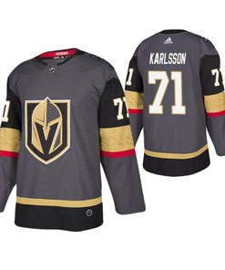 Men Vegas Golden Knights William Karlsson 71 Gray Player Jersey Jersey