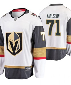 Men Vegas Golden Knights William Karlsson 71 Player Away White Jersey Jersey