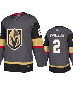Men Vegas Golden Knights Zach Whitecloud 2 Home Black Jersey Jersey