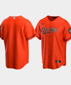 Men's Baltimore Orioles Alternate Team Orange Jersey